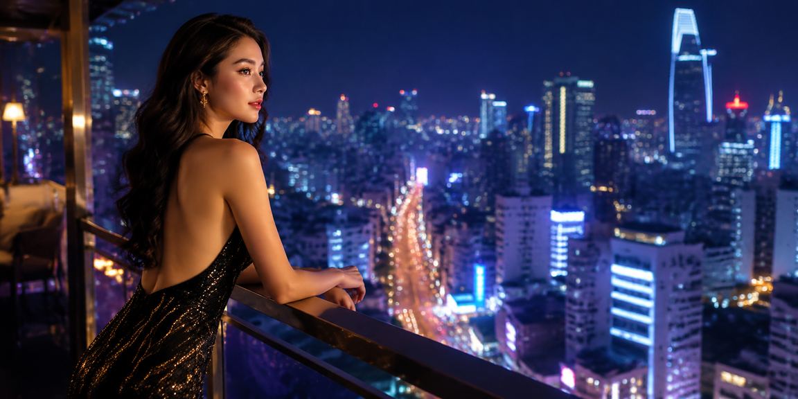 Khu vực trung tâm Hồ Chí Minh nhộn nhịp với màn hình kèo thể thao ban đêm