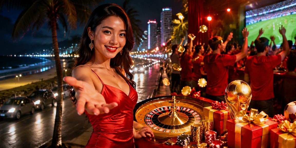 Bàn roulette neon tại Phan Thiết – hình ảnh đại diện cho không khí live casino về đêm